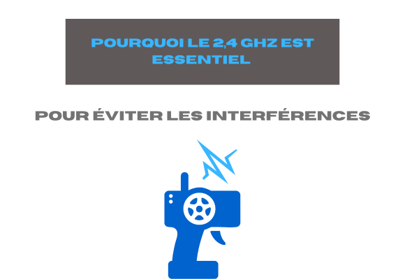 pourquoi 2.4 ghz telecommande rc
