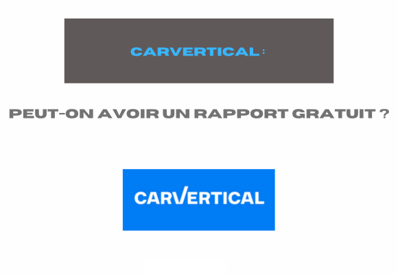 Carvertical : Peut-on avoir un rapport gratuit ?