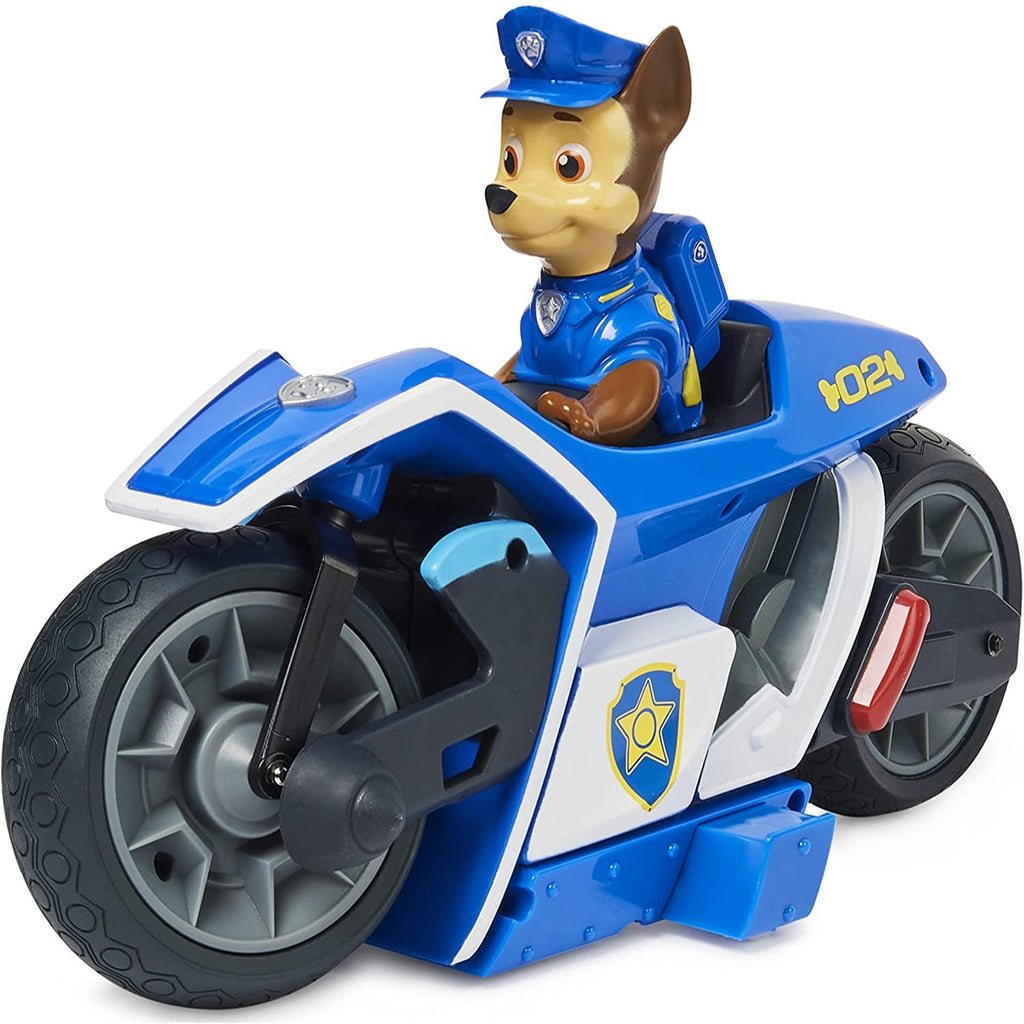 moto-radiocommandee-police