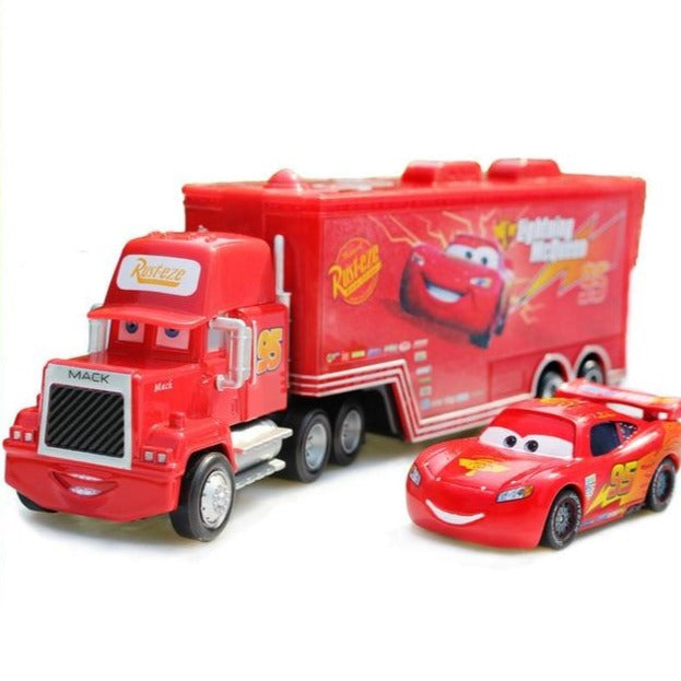 Jouet Camion Transporteur 9 En 1 Avec Sons Et Lumières - Pour Filles 1 à 7 Ans