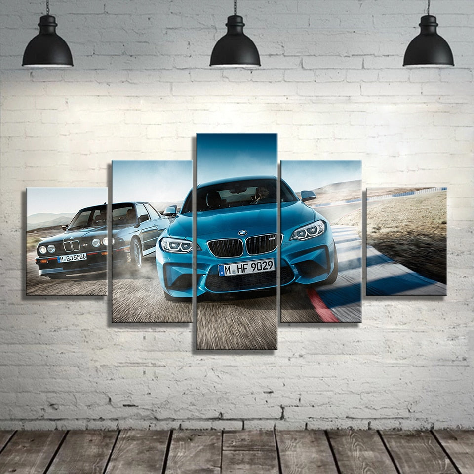 tableau mural voiture