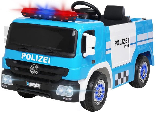 camion de police electrique enfant