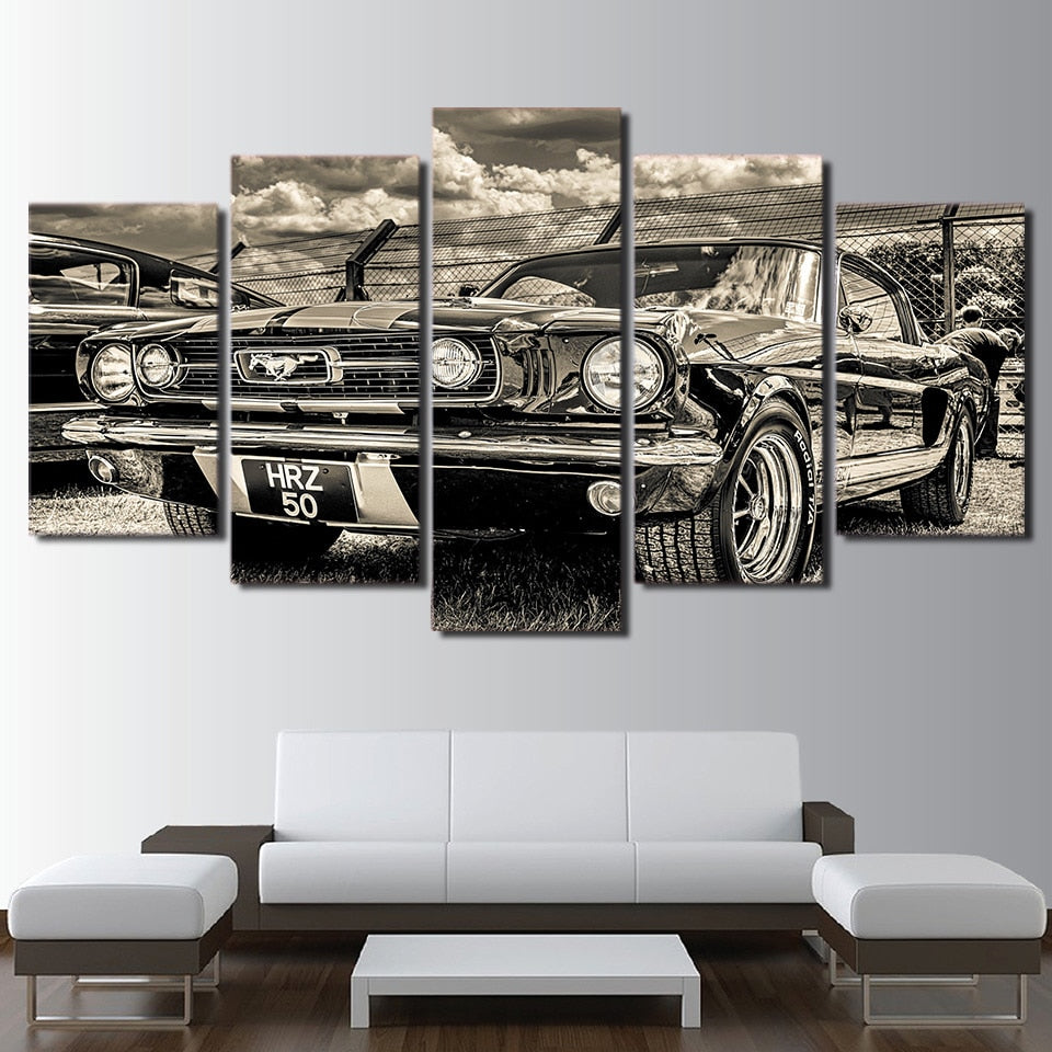 tableau voiture ford mustang